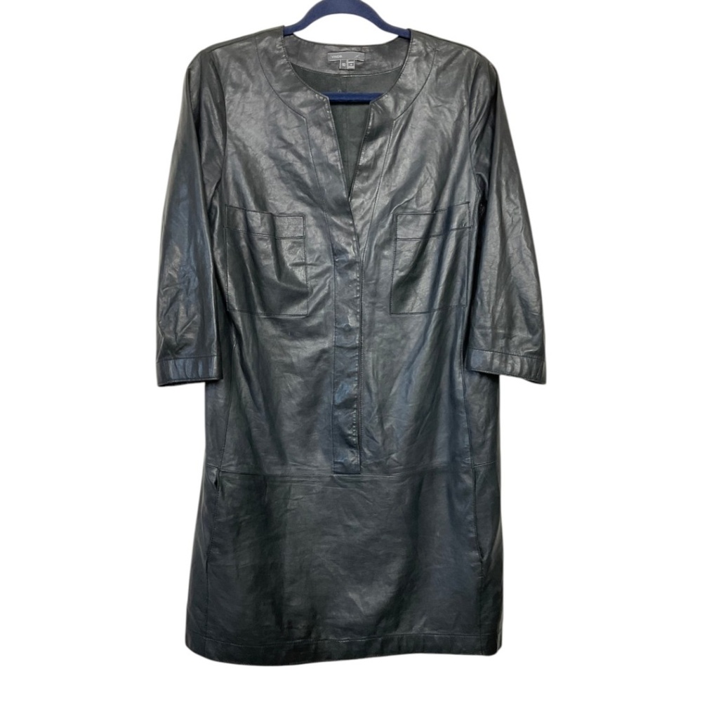 Vince Leather‎ Dress - Picture 3 of 9